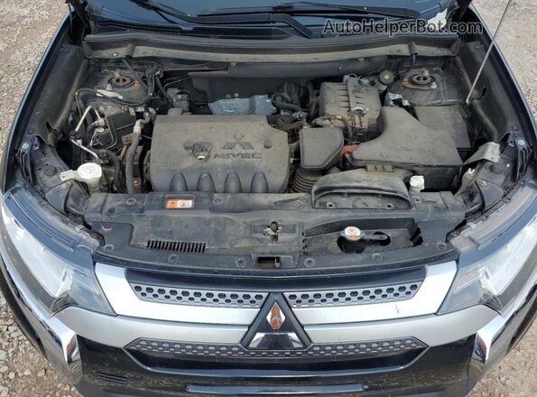 JA4AD3A37LZ040797 2020 MITSUBISHI OUTLANDER Black Սալոնի հետևի տեսք