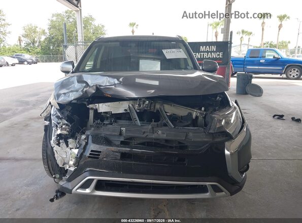 JA4AD3A3XLZ004568 2020 MITSUBISHI OUTLANDER Silver Սալոնի հետևի տեսք