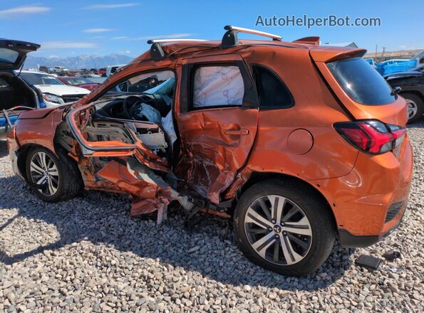 JA4AP3AU4LU015305 2020 MITSUBISHI OUTLANDER Orange Rear left