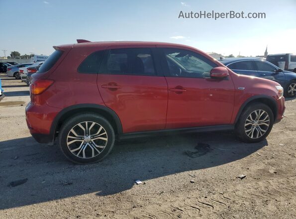 JA4AP3AU5JU002575 2018 MITSUBISHI OUTLANDER Красный 