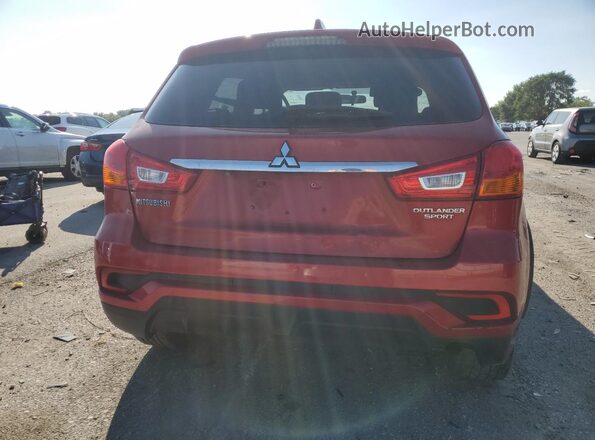 JA4AP3AU5JU002575 2018 MITSUBISHI OUTLANDER Красный 