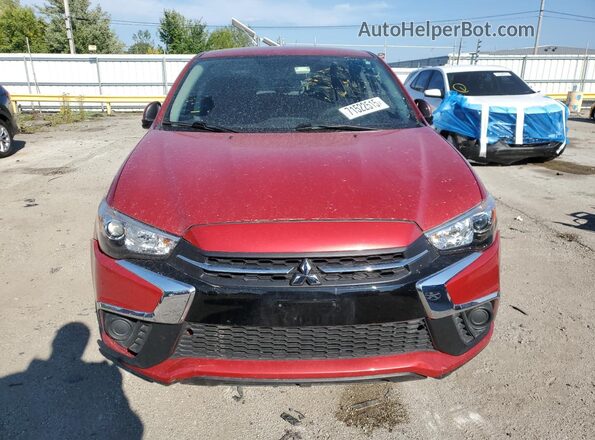 JA4AP3AU5JU002575 2018 MITSUBISHI OUTLANDER Красный 