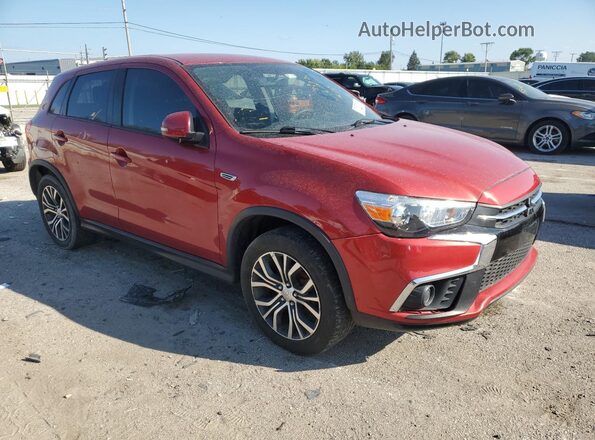 JA4AP3AU5JU002575 2018 MITSUBISHI OUTLANDER Красный 