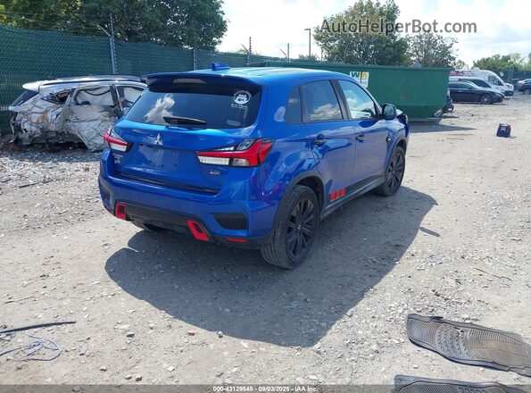 JA4AP3AU7LU023057 2020 MITSUBISHI OUTLANDER SPORT Blue Tył prawy