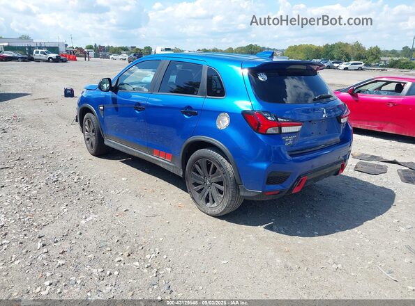 JA4AP3AU7LU023057 2020 MITSUBISHI OUTLANDER SPORT Blue Tył lewy