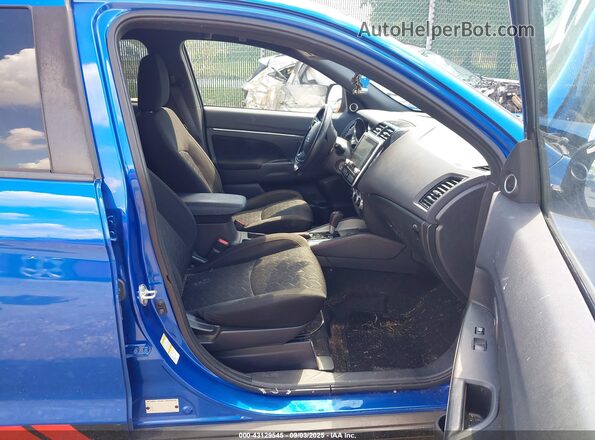 JA4AP3AU7LU023057 2020 MITSUBISHI OUTLANDER SPORT Blue Widok wnętrza z przodu