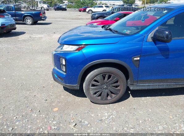 JA4AP3AU7LU023057 2020 MITSUBISHI OUTLANDER SPORT Blue 