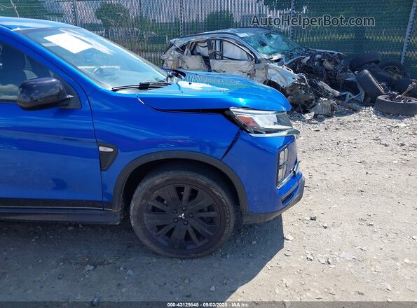 JA4AP3AU7LU023057 2020 MITSUBISHI OUTLANDER SPORT Blue 