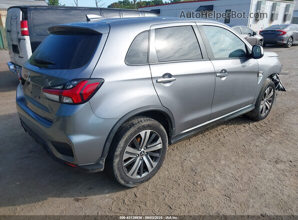 JA4AP3AU9LU008463 2020 MITSUBISHI OUTLANDER SPORT Gray Trasero derecho