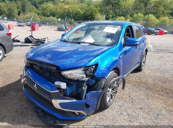 JA4AP3AW6HZ047863 2017 MITSUBISHI OUTLANDER SPORT Синий 