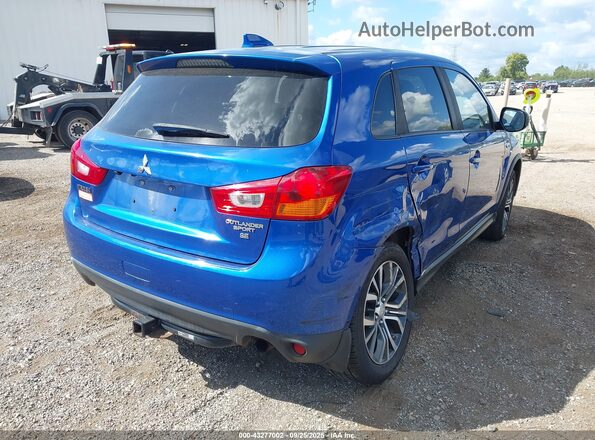 JA4AP3AW6HZ047863 2017 MITSUBISHI OUTLANDER SPORT Синий 