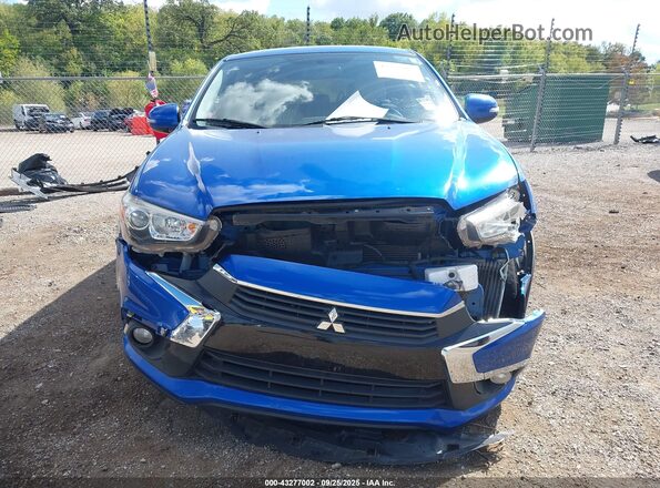 JA4AP3AW6HZ047863 2017 MITSUBISHI OUTLANDER SPORT Синий 