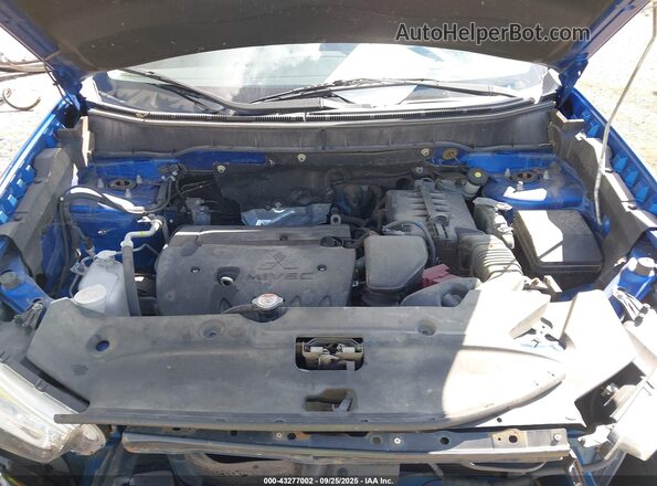 JA4AP3AW6HZ047863 2017 MITSUBISHI OUTLANDER SPORT Синий 