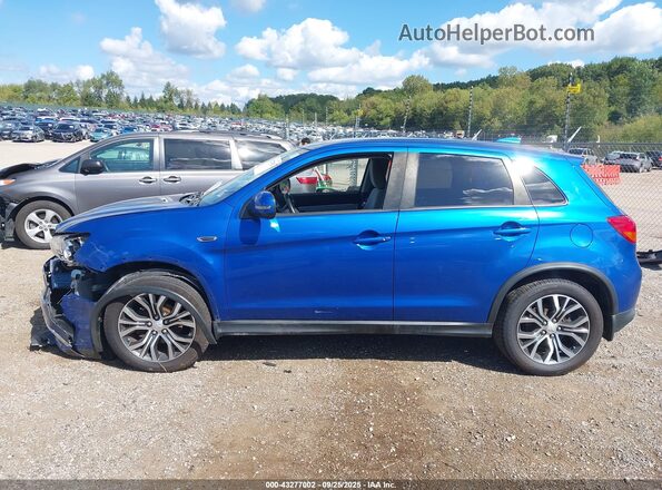 JA4AP3AW6HZ047863 2017 MITSUBISHI OUTLANDER SPORT Синий 