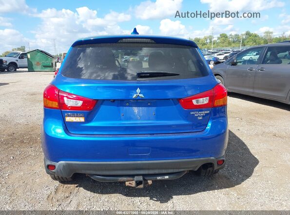 JA4AP3AW6HZ047863 2017 MITSUBISHI OUTLANDER SPORT Синий 