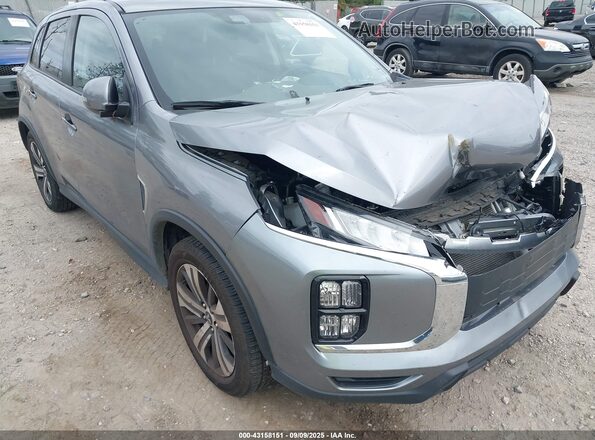 JA4AP4AU1LU006597 2020 MITSUBISHI OUTLANDER SPORT Серый Вид спереди