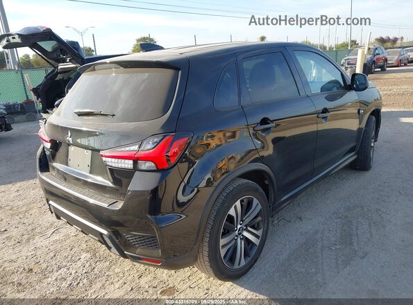 JA4APUAU2MU009168 2021 MITSUBISHI OUTLANDER SPORT Black Задня права чверть