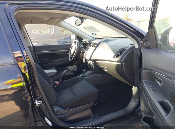 JA4APUAU2MU009168 2021 MITSUBISHI OUTLANDER SPORT Black Вид салону спереду
