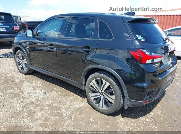 JA4APUAU3MU014766 2021 MITSUBISHI OUTLANDER SPORT Black Rear left