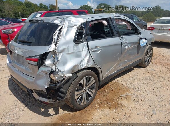 JA4APUAU4MU000438 2021 MITSUBISHI OUTLANDER SPORT Silver Rear right