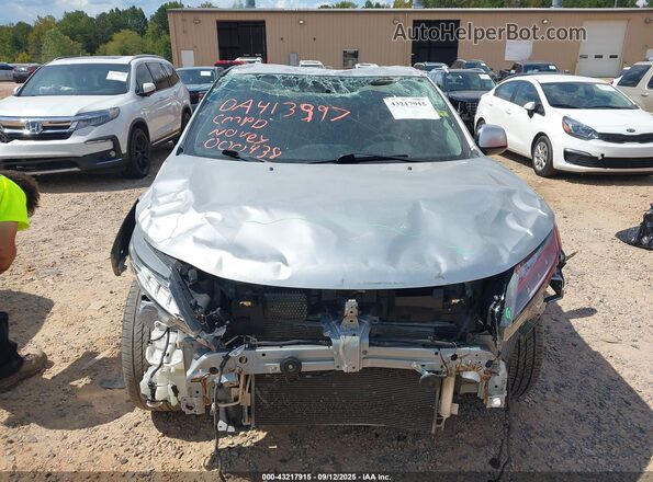 JA4APUAU4MU000438 2021 MITSUBISHI OUTLANDER SPORT Silver Instrument cluster view