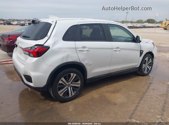 JA4APUAU5MU032055 2021 MITSUBISHI OUTLANDER SPORT White Задня права чверть
