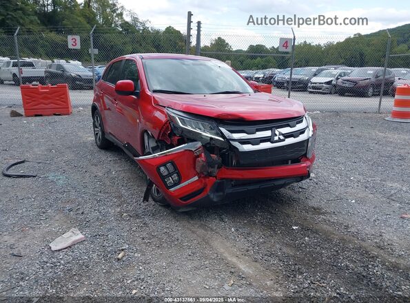 JA4APUAU5NU020473 2022 MITSUBISHI OUTLANDER SPORT Красный 