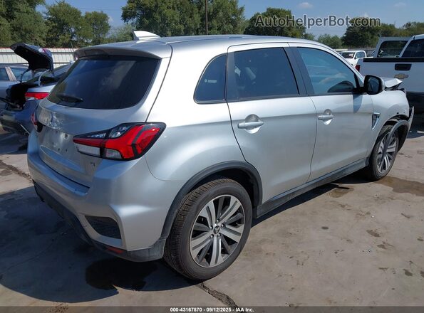 JA4APVAU1MU009622 2021 MITSUBISHI OUTLANDER SPORT Silver Задня права чверть