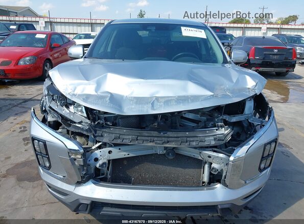 JA4APVAU1MU009622 2021 MITSUBISHI OUTLANDER SPORT Silver Вид задньої частини салону