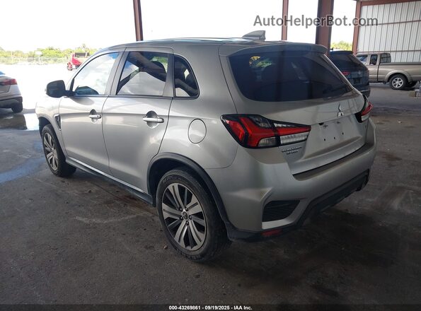 JA4APVAU3MU018046 2021 MITSUBISHI OUTLANDER SPORT Silver Rear left