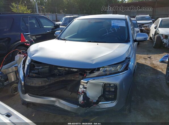 JA4APVAU4MU030836 2021 MITSUBISHI OUTLANDER SPORT Silver Instrument cluster view