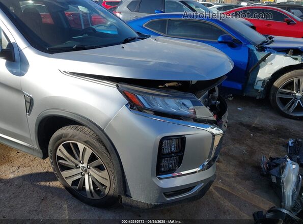 JA4APVAU4MU030836 2021 MITSUBISHI OUTLANDER SPORT Silver Front view