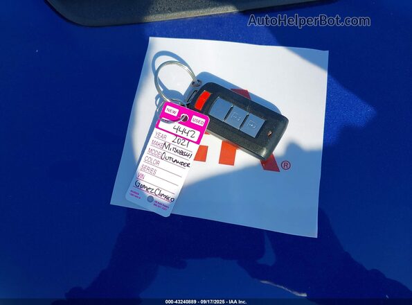 JA4APVAU5MU013043 2021 MITSUBISHI OUTLANDER SPORT Red Вид панелі приладів