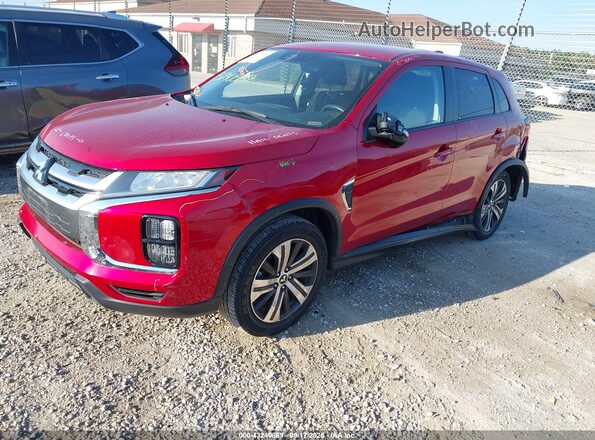 JA4APVAU5MU013043 2021 MITSUBISHI OUTLANDER SPORT Red Передня ліва чверть