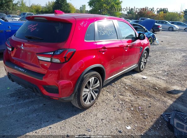 JA4APVAU5MU013043 2021 MITSUBISHI OUTLANDER SPORT Red Задня права чверть