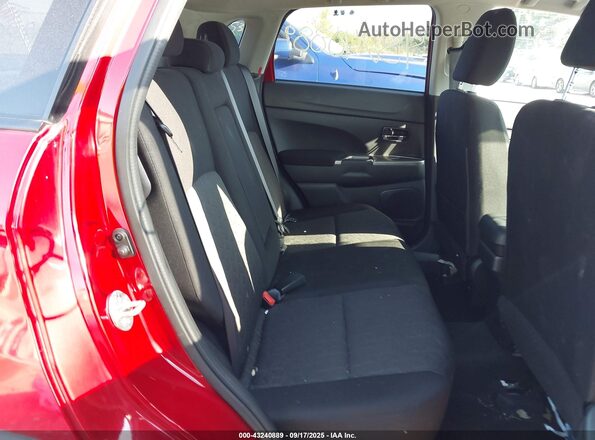 JA4APVAU5MU013043 2021 MITSUBISHI OUTLANDER SPORT Red Вид наклейки з VIN-кодом