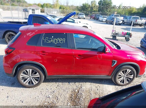 JA4APVAU5MU013043 2021 MITSUBISHI OUTLANDER SPORT Red Вид задньої частини салону