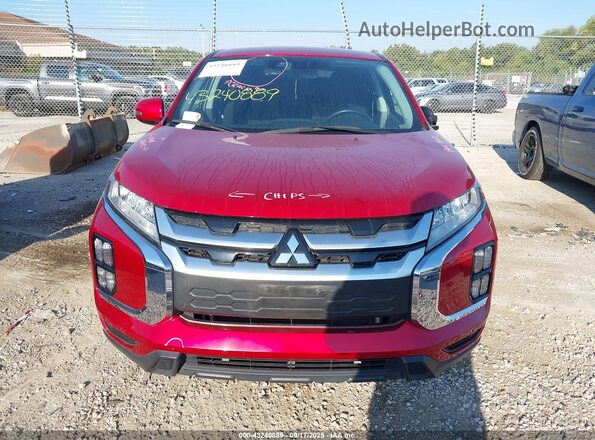 JA4APVAU5MU013043 2021 MITSUBISHI OUTLANDER SPORT Red Вид щитка приладів