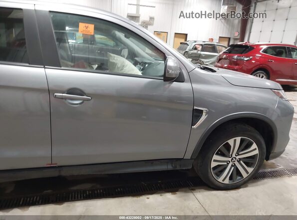 JA4APVAU7NU024112 2022 MITSUBISHI OUTLANDER SPORT Gray Front interior view
