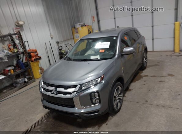 JA4APVAU7NU024112 2022 MITSUBISHI OUTLANDER SPORT Gray Front view