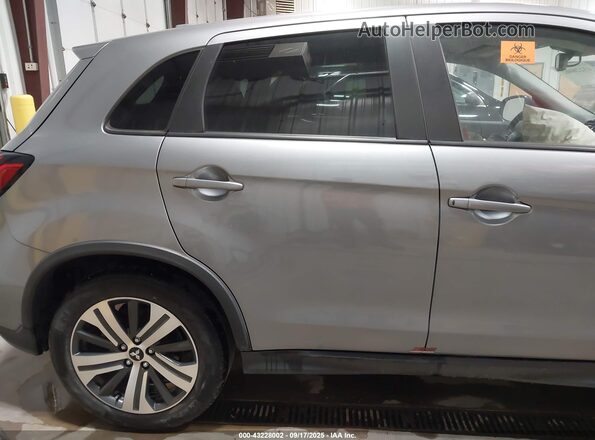 JA4APVAU7NU024112 2022 MITSUBISHI OUTLANDER SPORT Gray VIN sticker view