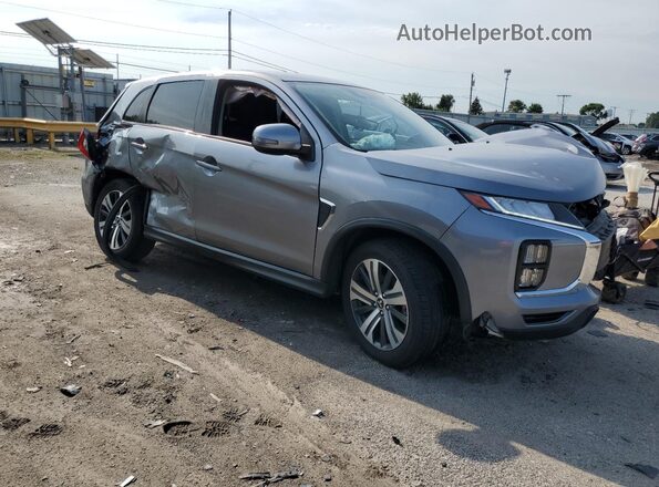 JA4APVAUXMU019307 2021 MITSUBISHI OUTLANDER Gray Delantero derecho