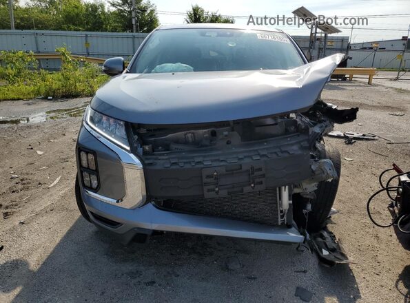JA4APVAUXMU019307 2021 MITSUBISHI OUTLANDER Gray Vista frontal