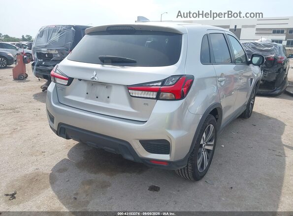 JA4APVAUXNU017977 2022 MITSUBISHI OUTLANDER SPORT Silver 