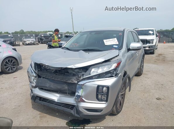 JA4APVAUXNU017977 2022 MITSUBISHI OUTLANDER SPORT Silver 