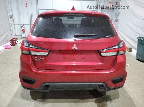 JA4AR3AU2LU028676 2020 MITSUBISHI OUTLANDER Красный Вид сзади