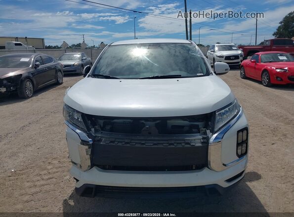 JA4AR3AU4LU019252 2020 MITSUBISHI OUTLANDER SPORT Белый Вид задней части салона