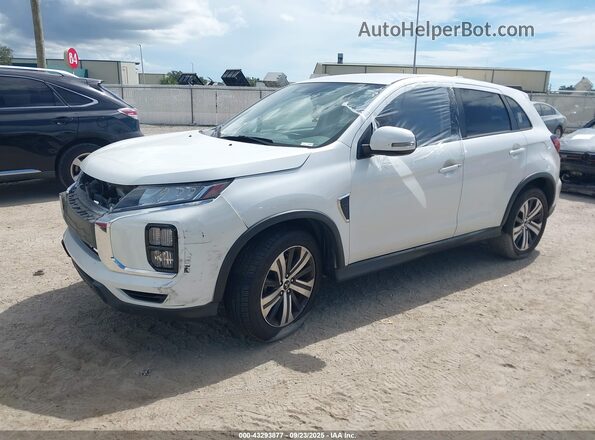 JA4AR3AU4LU019252 2020 MITSUBISHI OUTLANDER SPORT Белый Передняя левая четверть