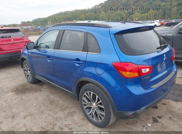JA4AR4AW3GZ033451 2016 MITSUBISHI OUTLANDER SPORT Blue Trasero izquierdo