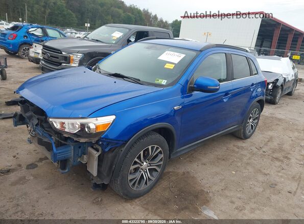 JA4AR4AW3GZ033451 2016 MITSUBISHI OUTLANDER SPORT Blue Vista tres cuartos delantera izquierda